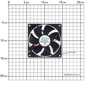 Вентилятор 24В, 92х92х25мм (Z214)