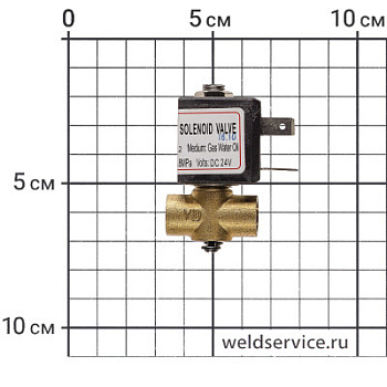 Электромагнитный клапан VZ-2.2 DC24V 0.8MPa  CUT45(L202)