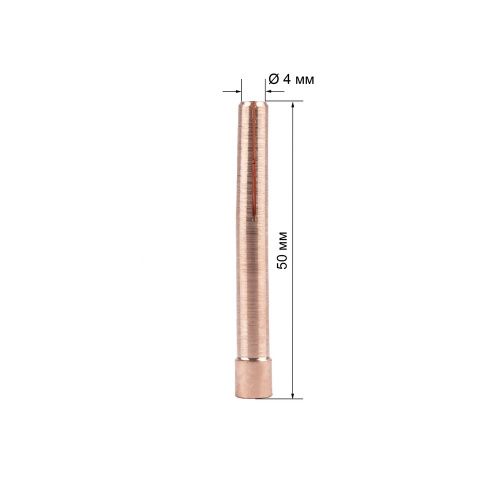 FoxWeld Цанга 4,0мм х 50мм TIG17/18/26 (702.0011/TD0001-40, пр-во FoxWeld/КНР)