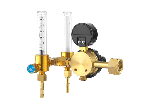 РЕГУЛЯТОР РАСХОДА УНИВЕРСАЛЬНЫЙ СВАРОГ PRO CONTROL AR/CO2 2Р(с 2 ротаметроми)