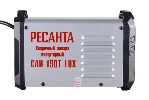Сварочный аппарат инверторный Ресанта САИ-190Т LUX сварочный аппарат MMA