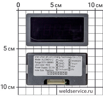 Цифровой дисплей XLC5401 (TIG250(R22))